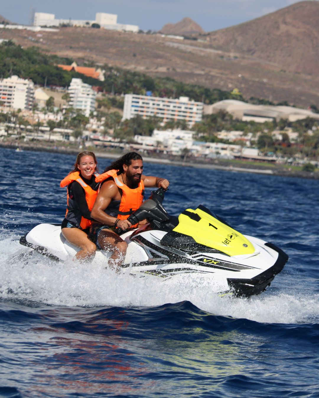 Jet ski for couple tenerife