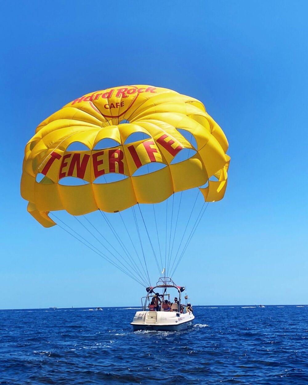 Parascending in Tenerife