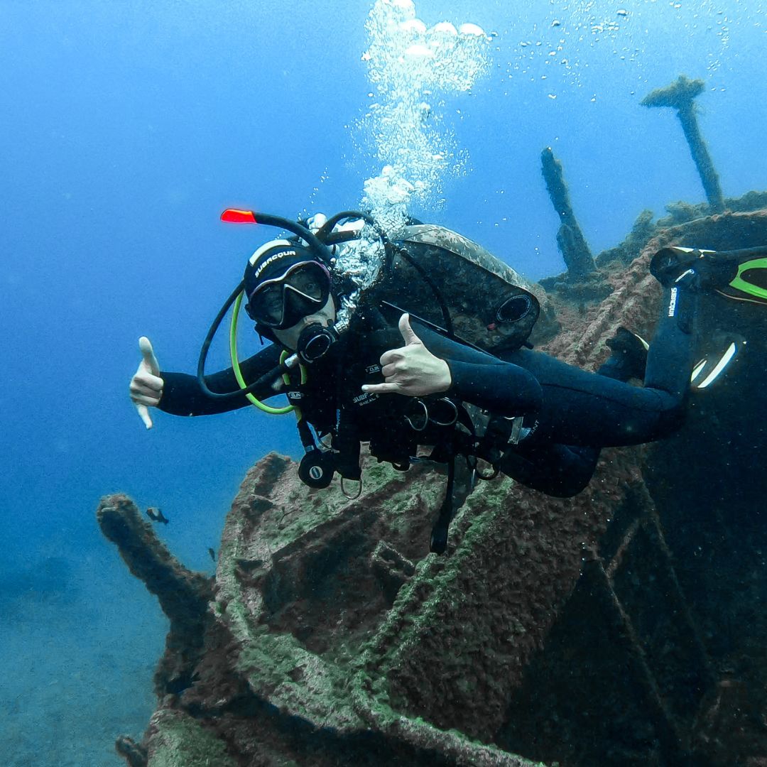 diver in tenerife