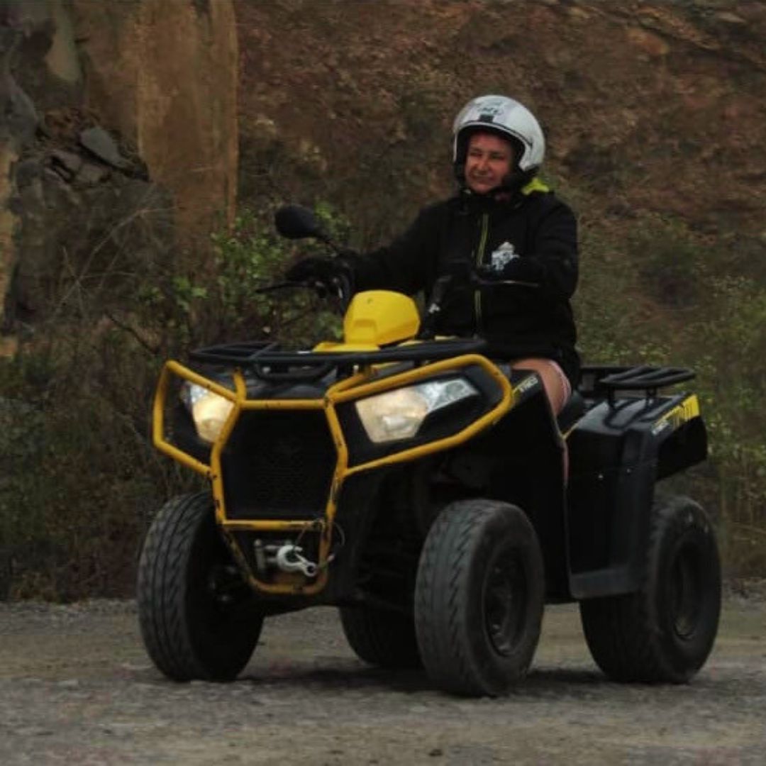 quads on volcano teide