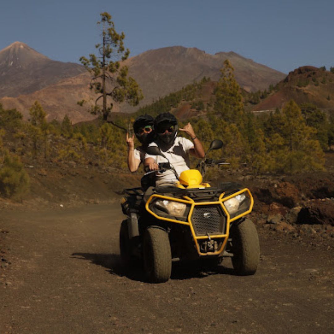 quad bikes at sunset tenerife