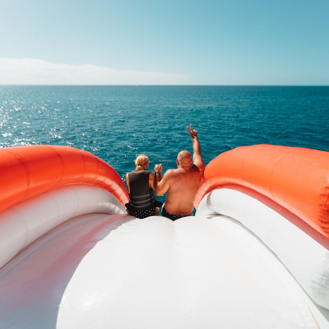 waterslide yacht