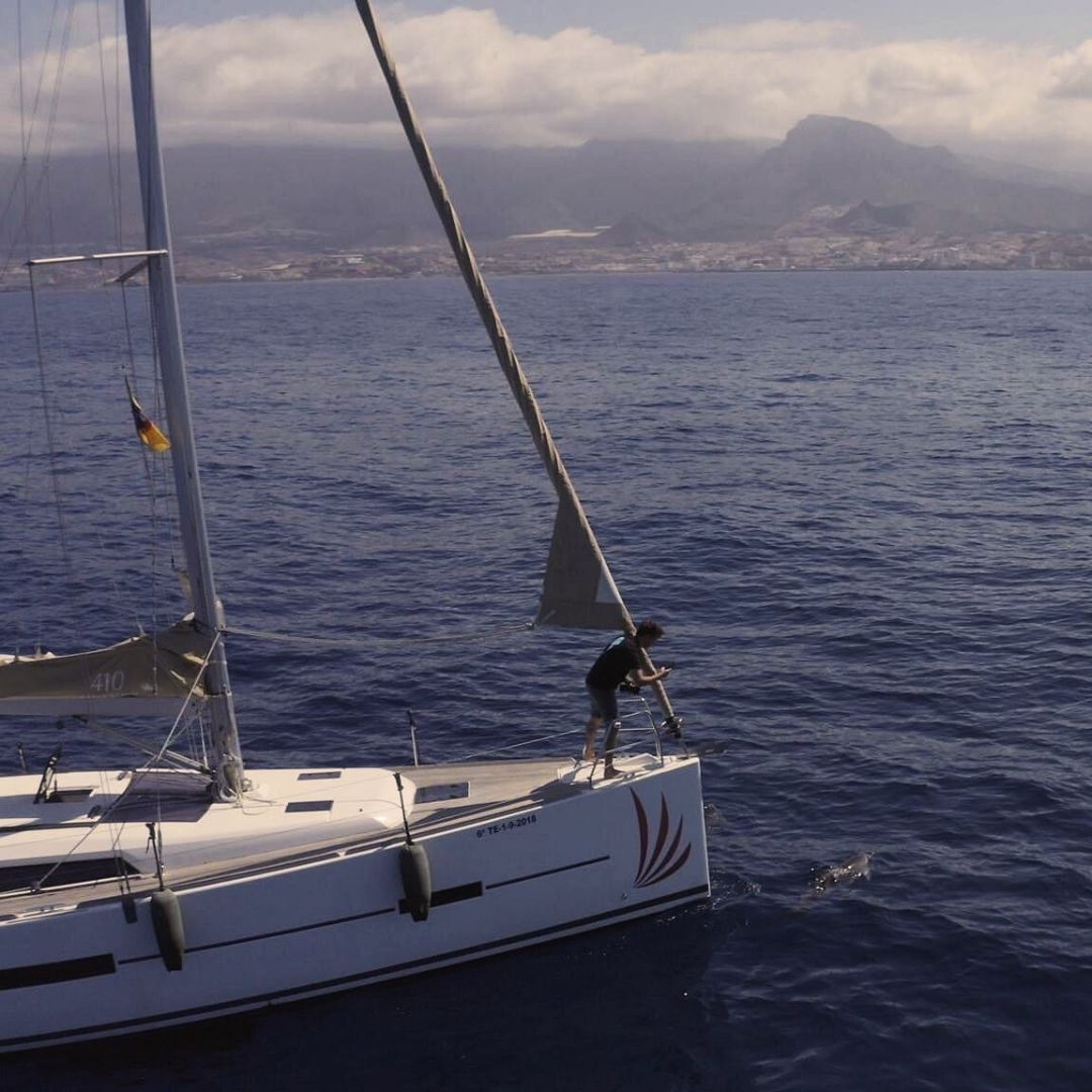 sailboat in tenerife