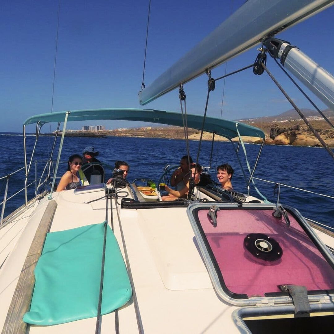 sailboat in tenerife