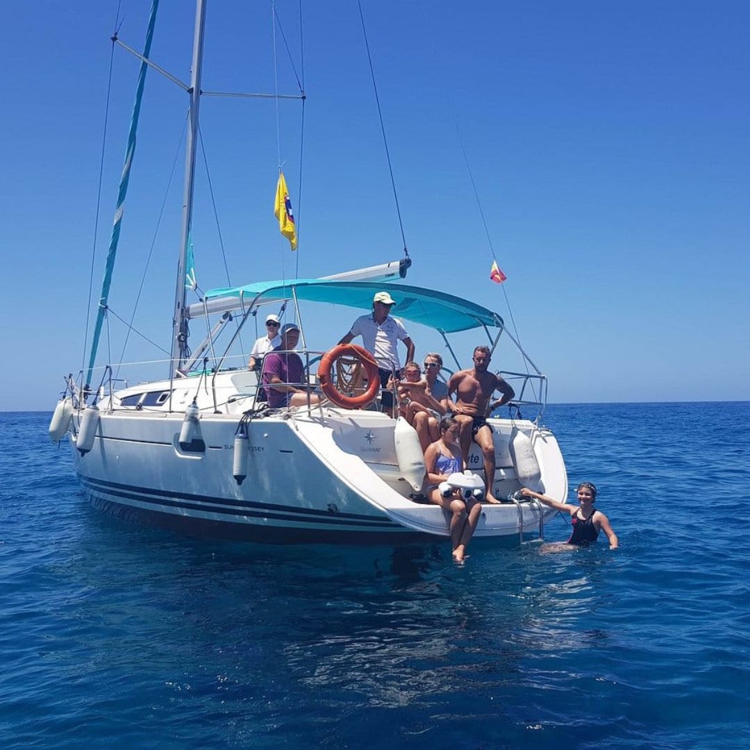 sailboat in tenerife