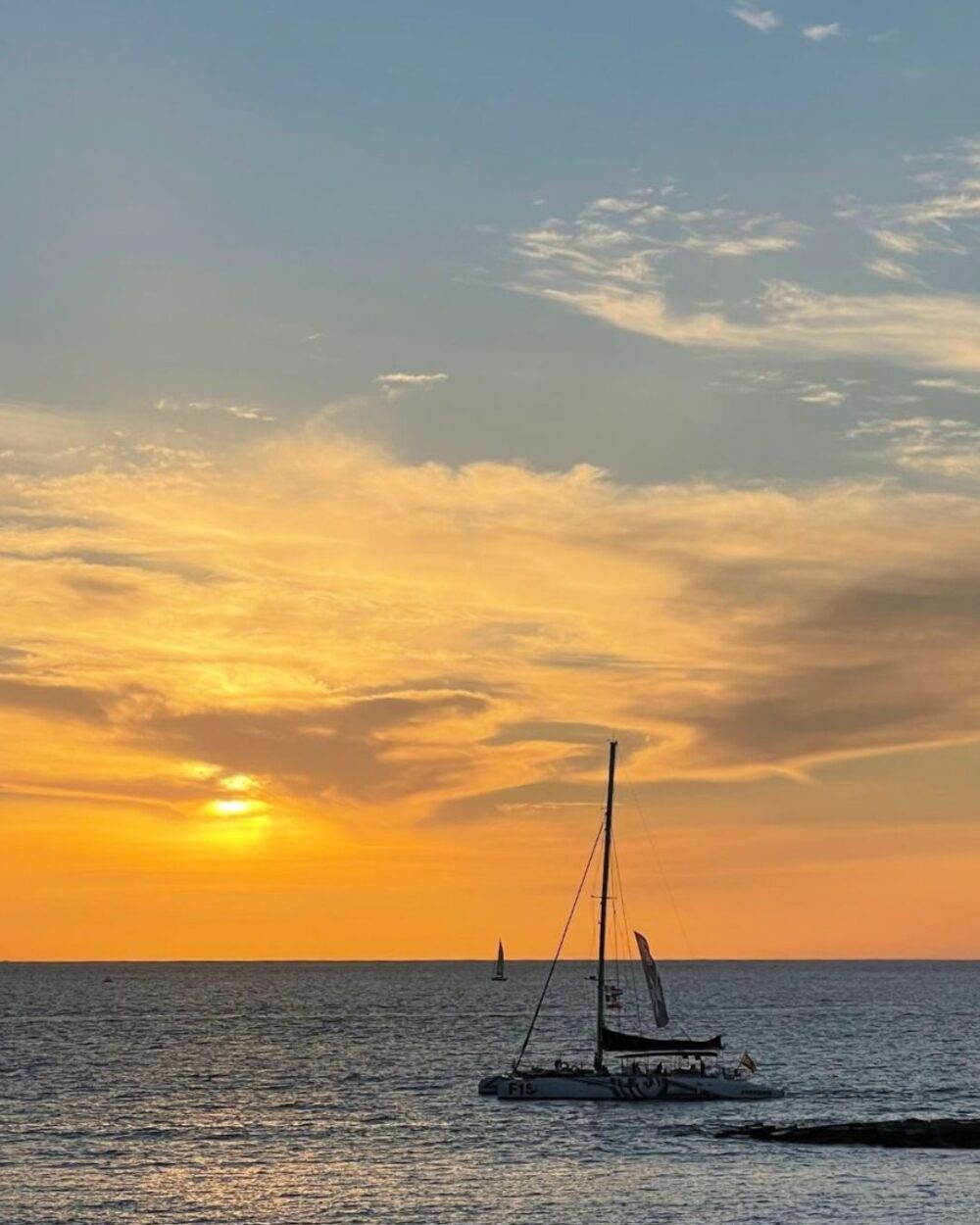 boat trip sunset tenerife