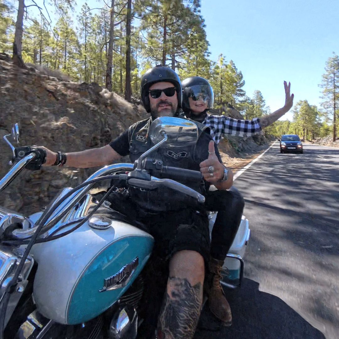 motorbike tour in tenerife