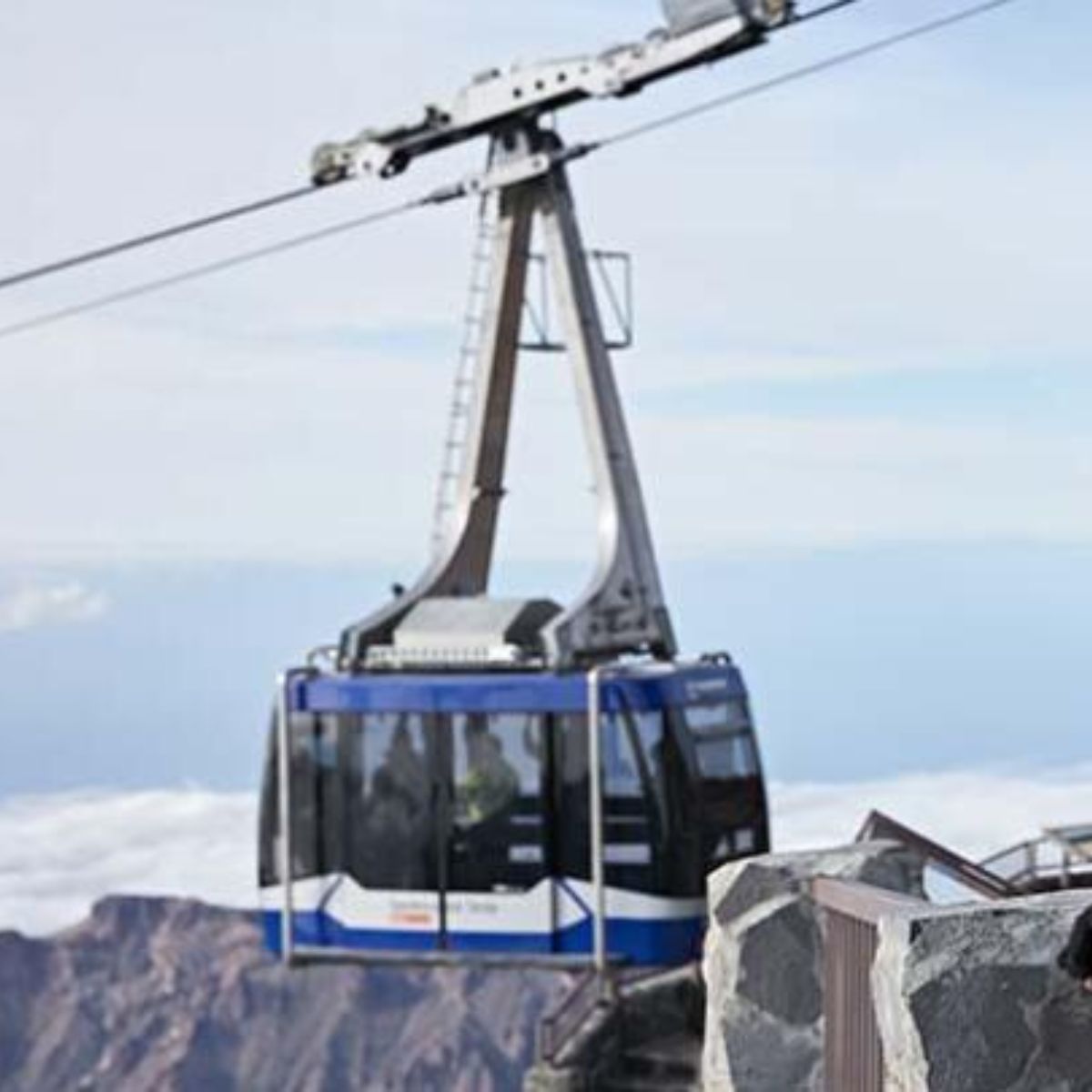 cable car to the Teide volcano