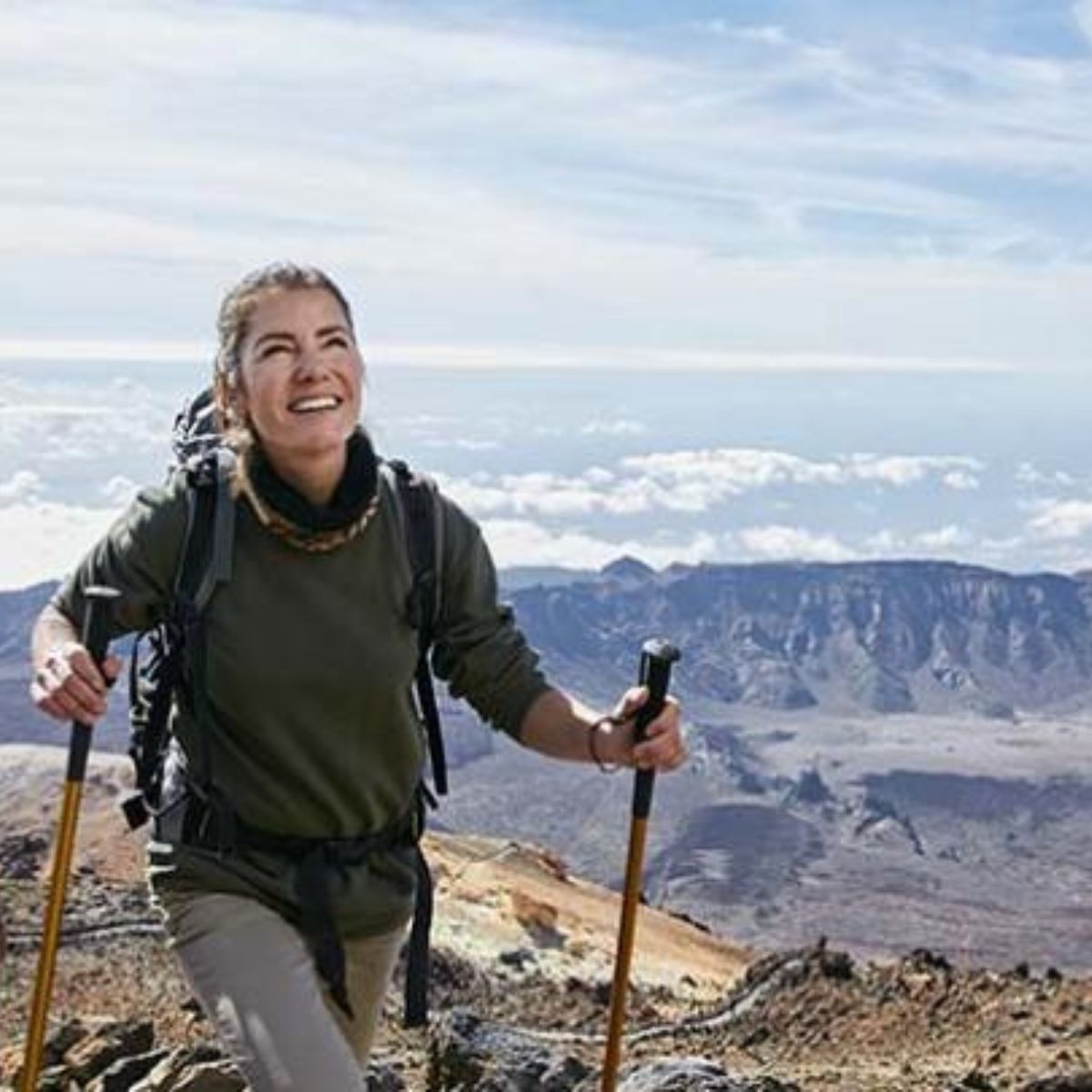 climbing the teide volcano tenerife