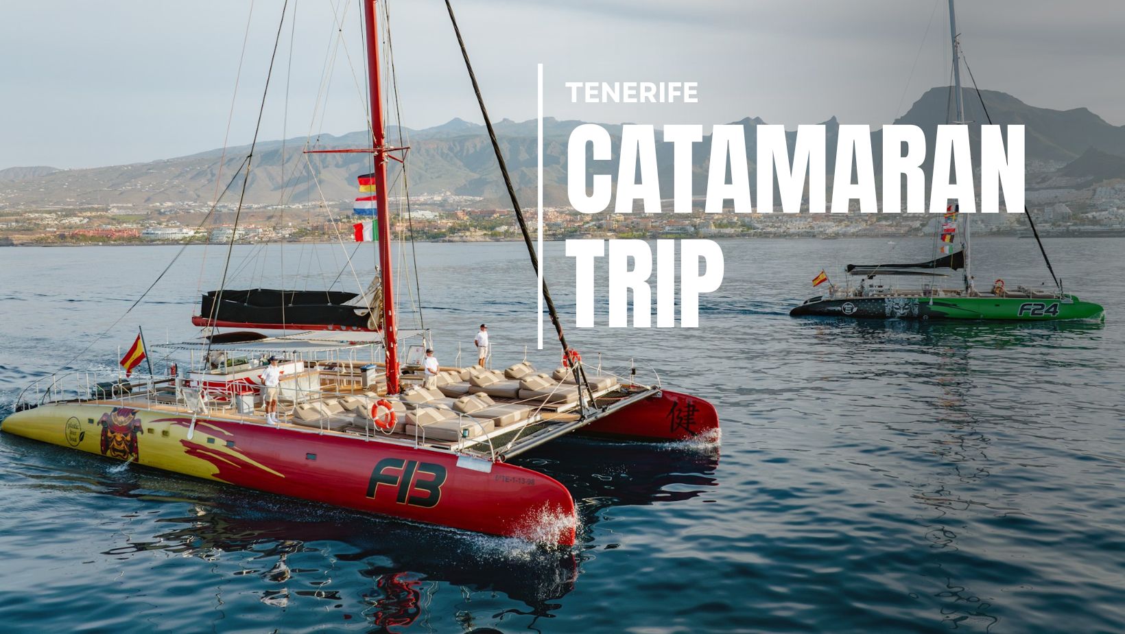 boat trip tenerife catamaran